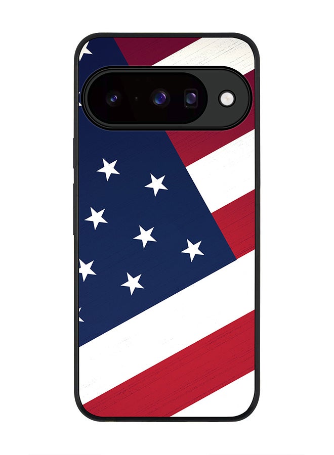 For Google Pixel 10 Case,Slim fit Camera Protection, Shockproof Thin Phone cover  - Flag Of US